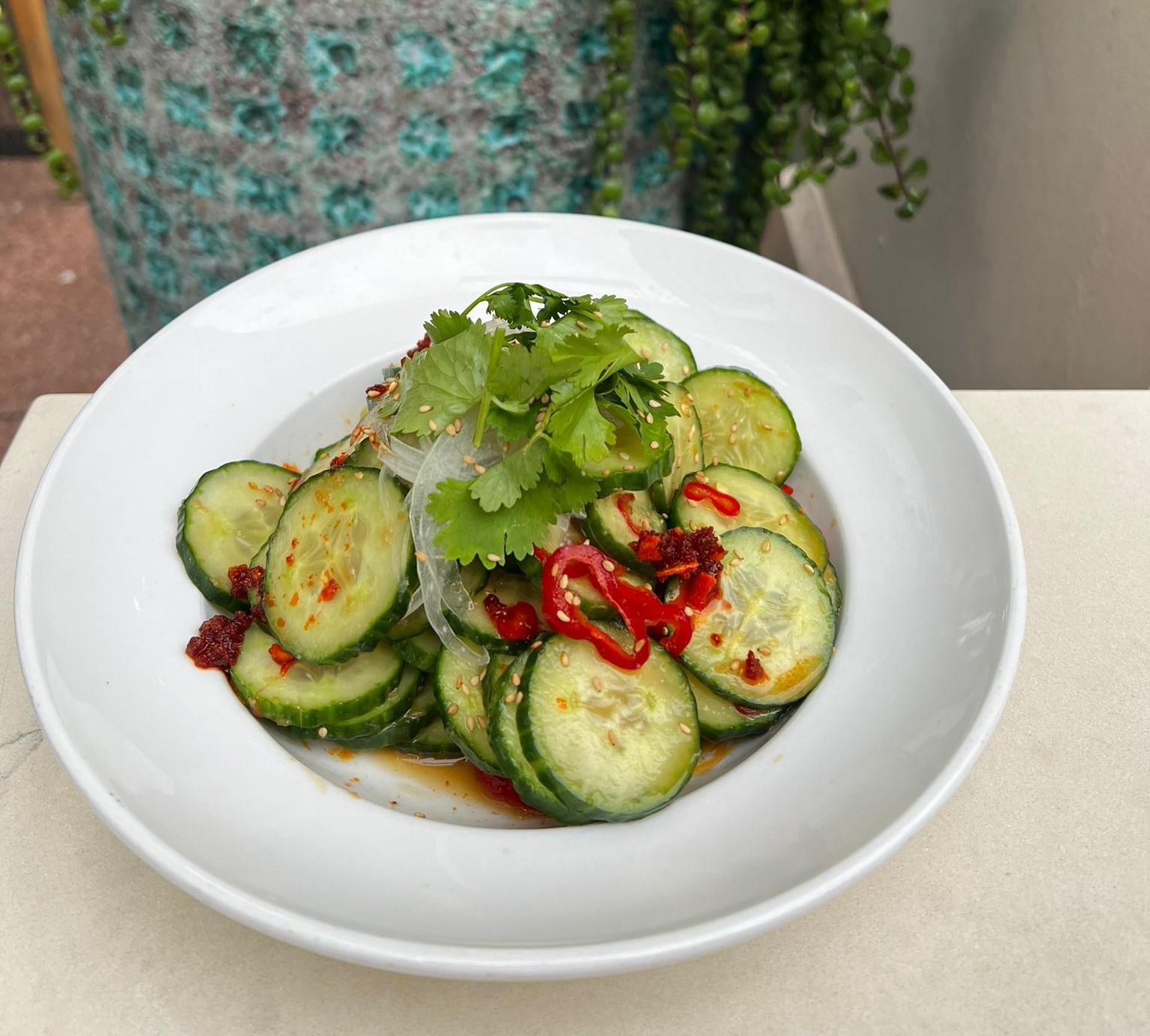 Cucumber Salad.