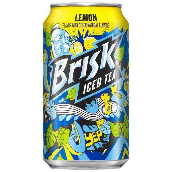 Brisk Tea.
