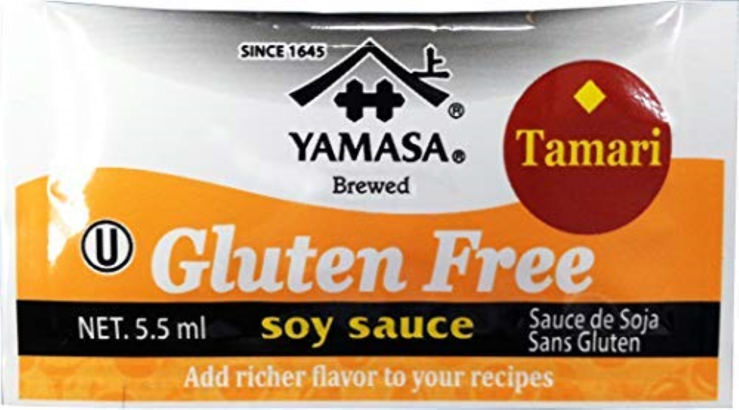 Sub Gluten Free Soy Sauce.