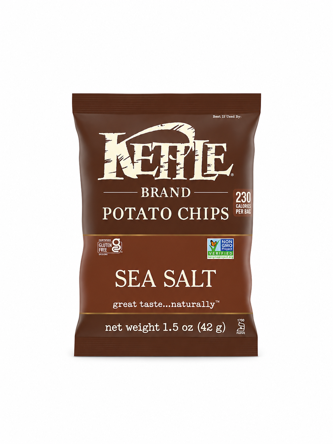 Sea Salt Kettle Chips.