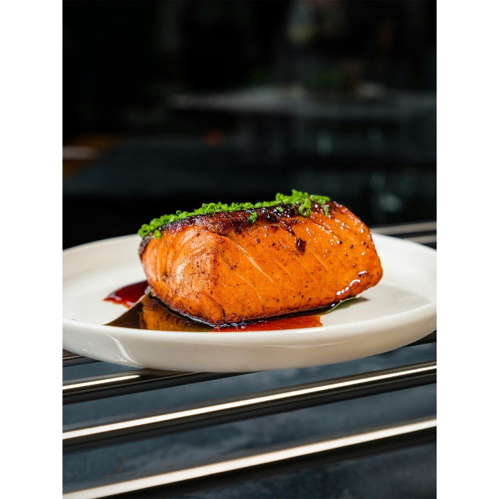 10oz Addiction Grilled Salmon.