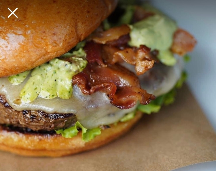 Avocado Ranch Burger.