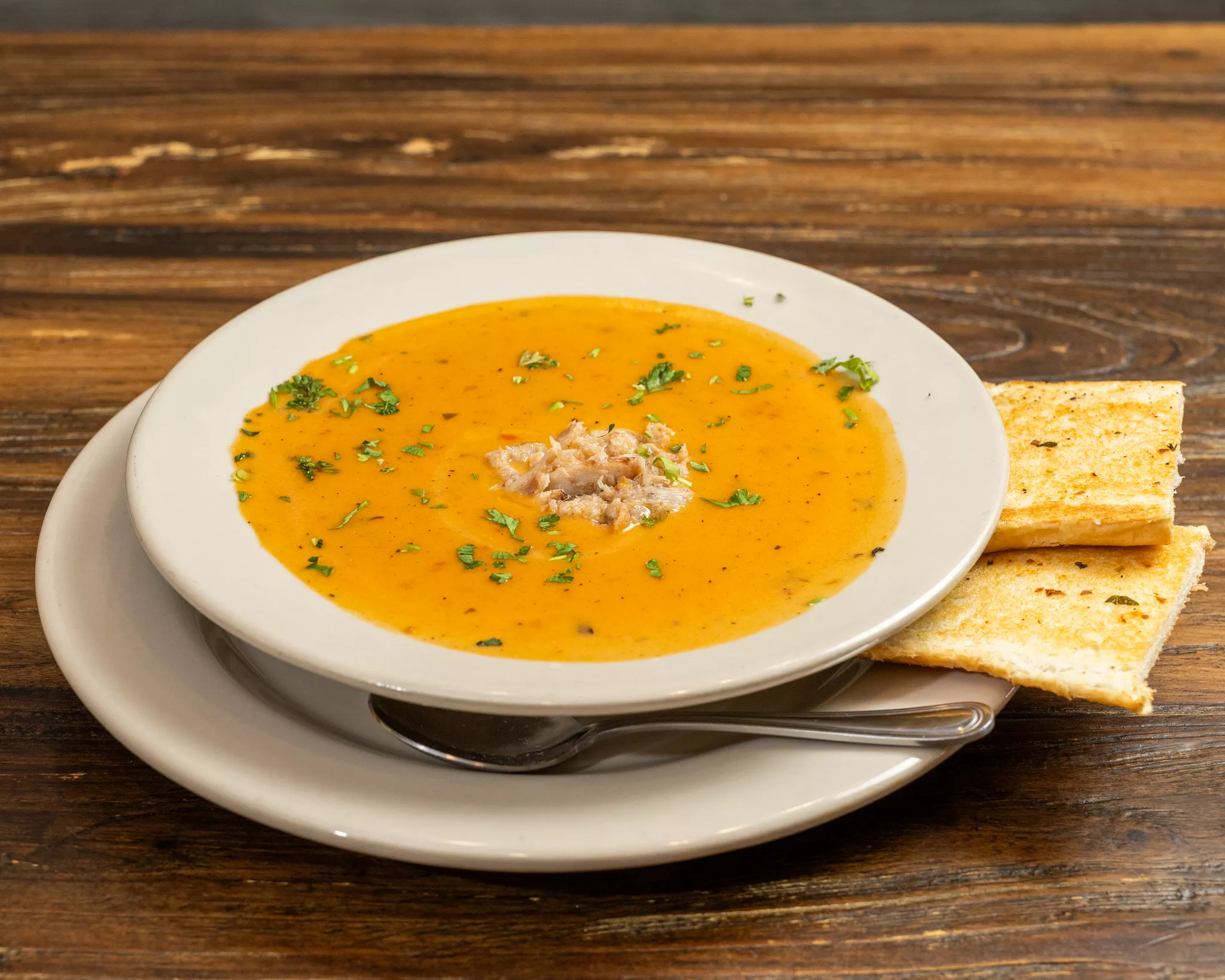 Crab Bisque.