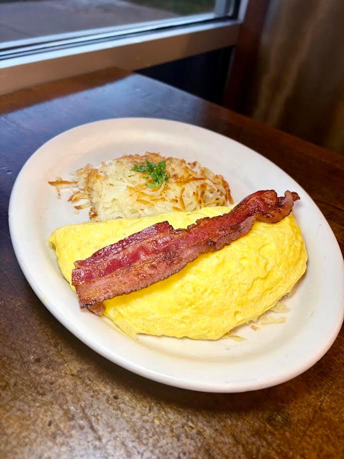 Meat Lovers' Omelet.