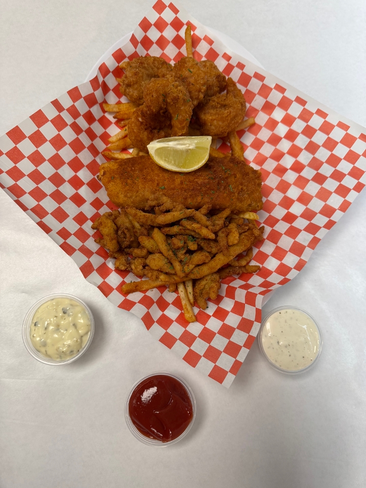 Bayou Combo Platter.