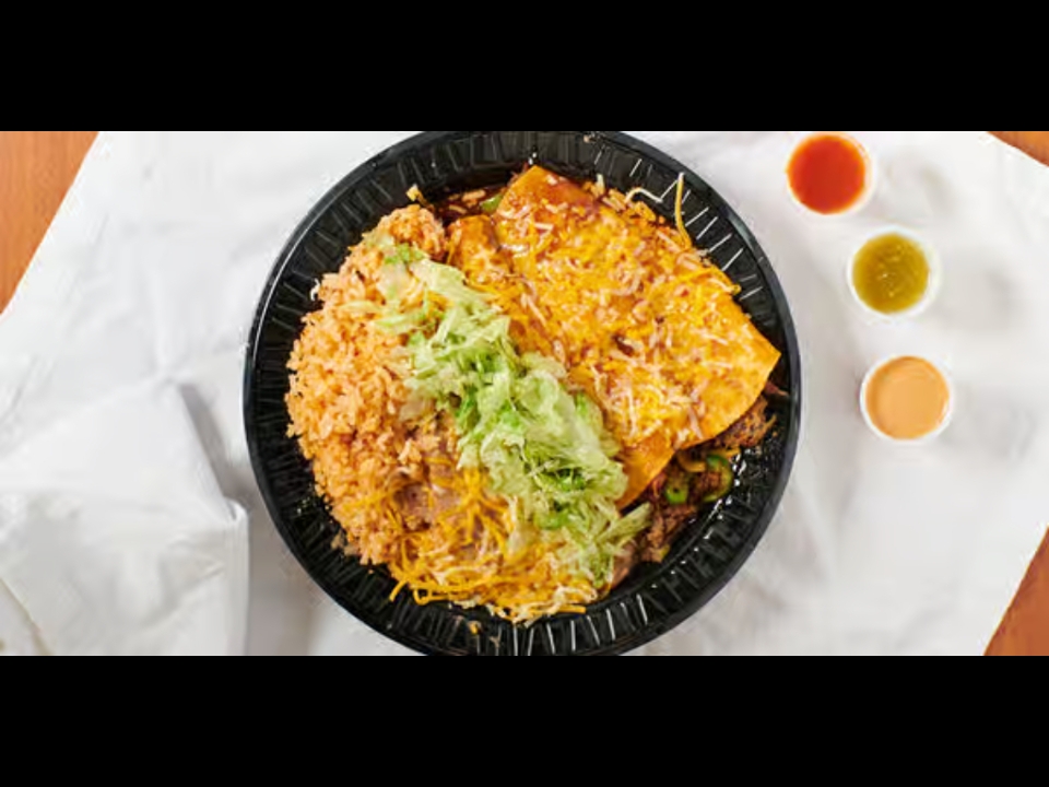 Beef Enchiladas.
