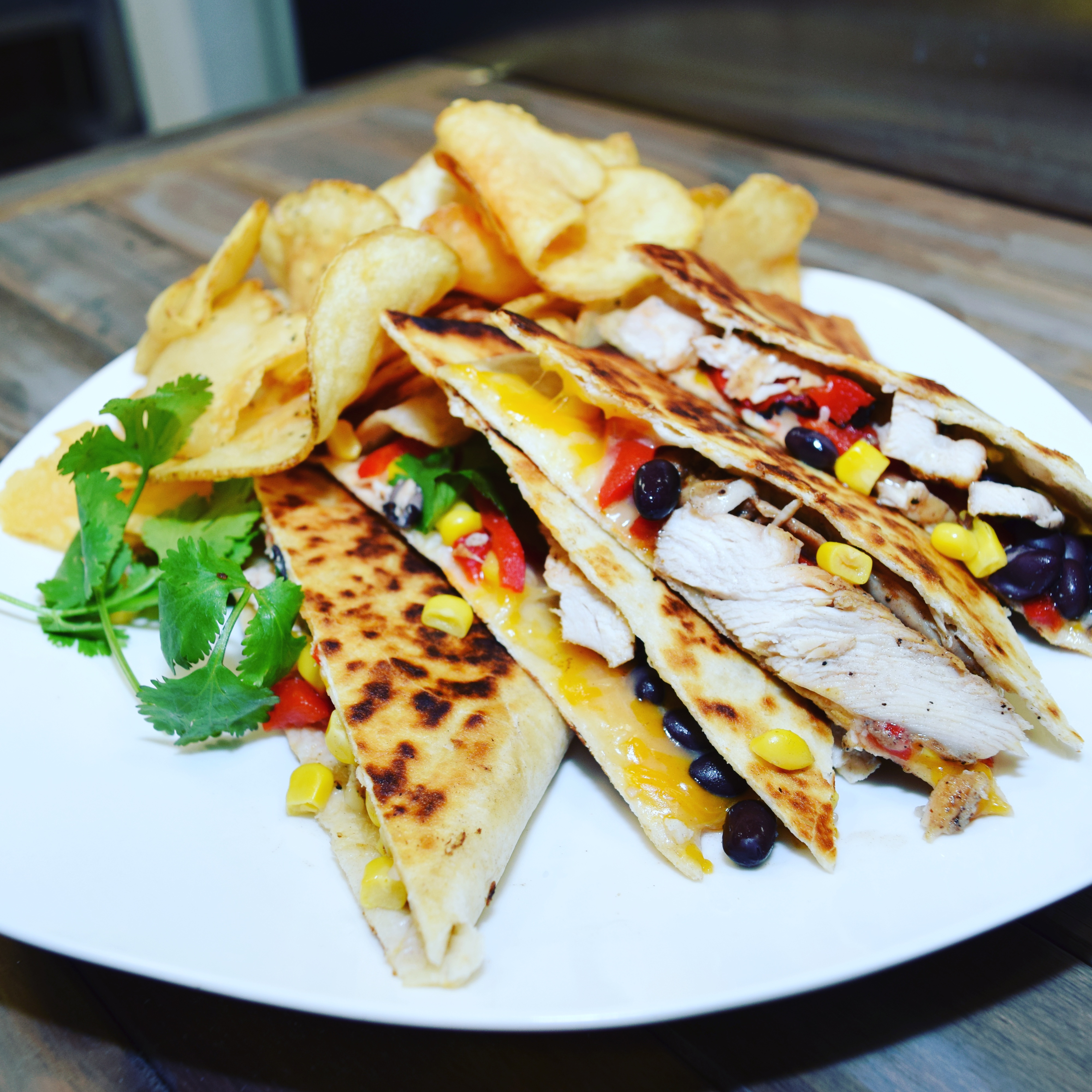 Quesadillas.