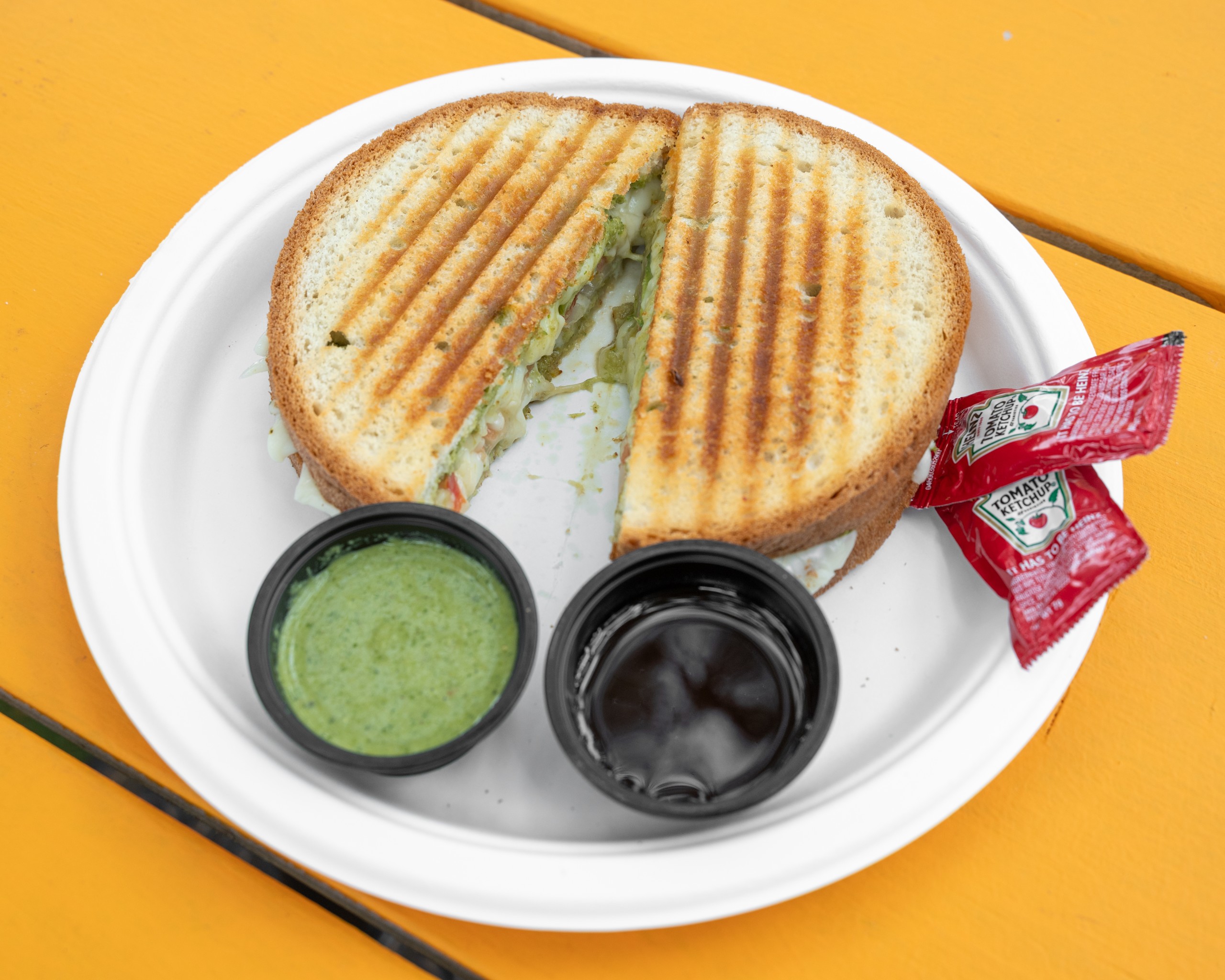 O - Chilli Cheese Sandwich.