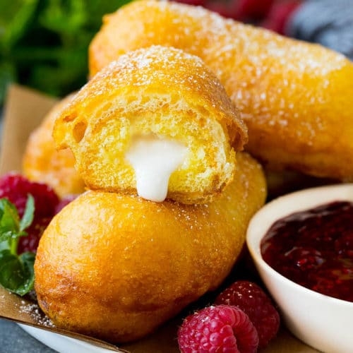 Fried Twinkies (2 pieces).