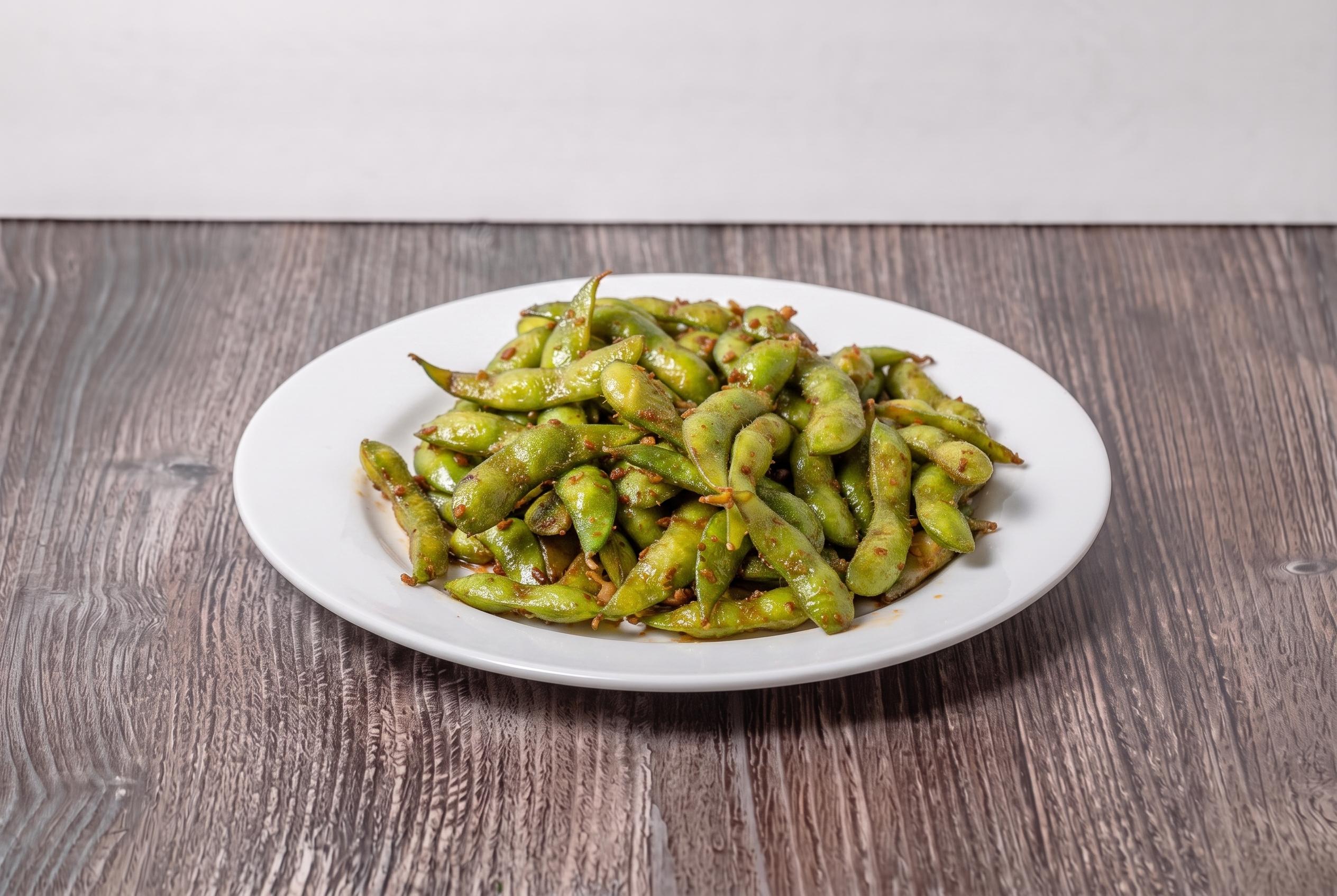 Garlic Edamame.