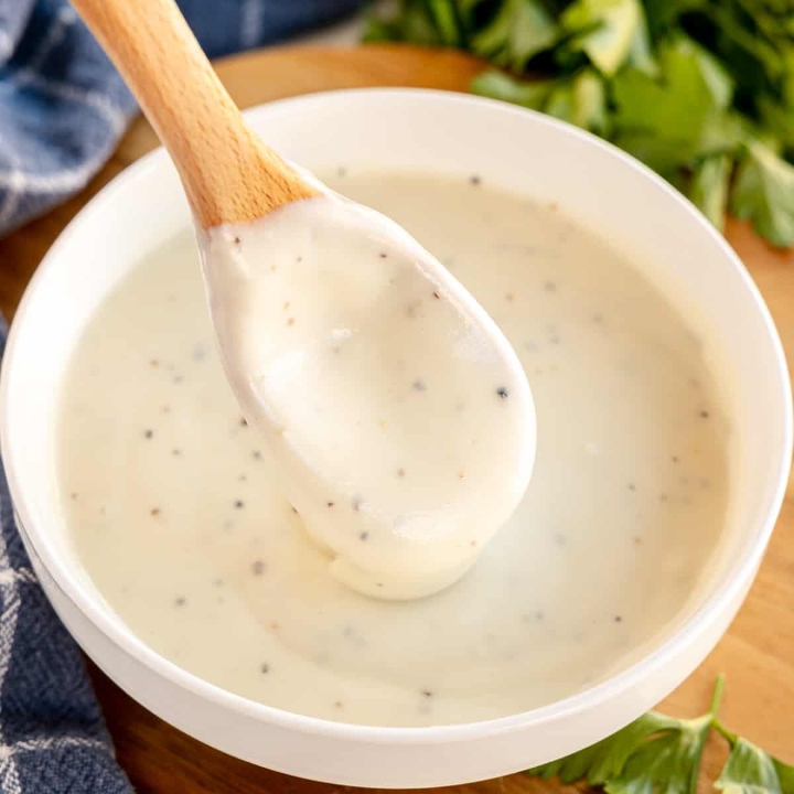 White sauce.