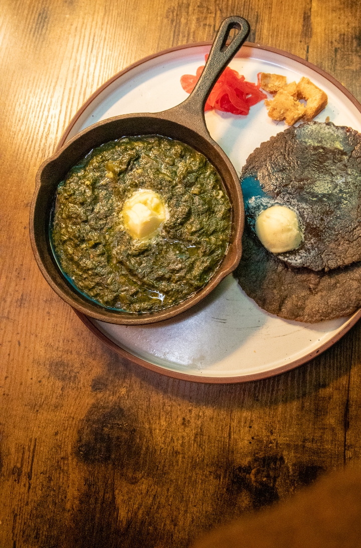 Saron Da Saag | Indian Style Mustard Greens | (India).