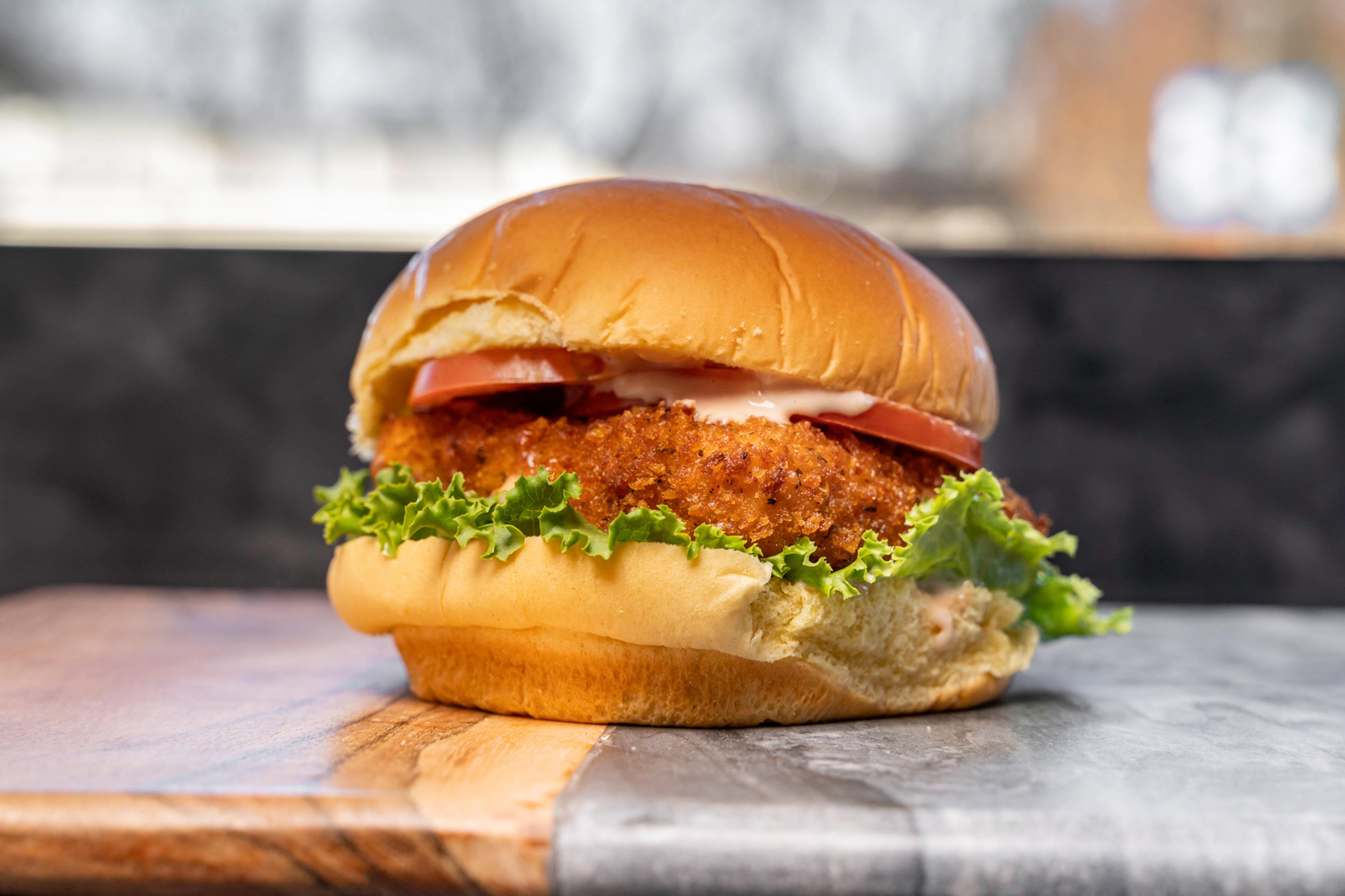 The Mac Patty  (vegetarian).