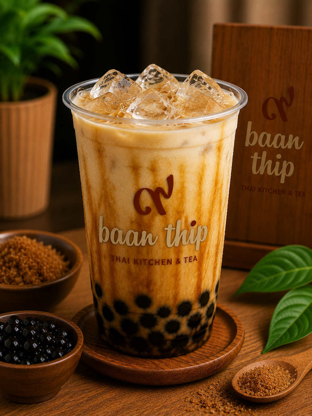 Brown Sugar Milk Tea.
