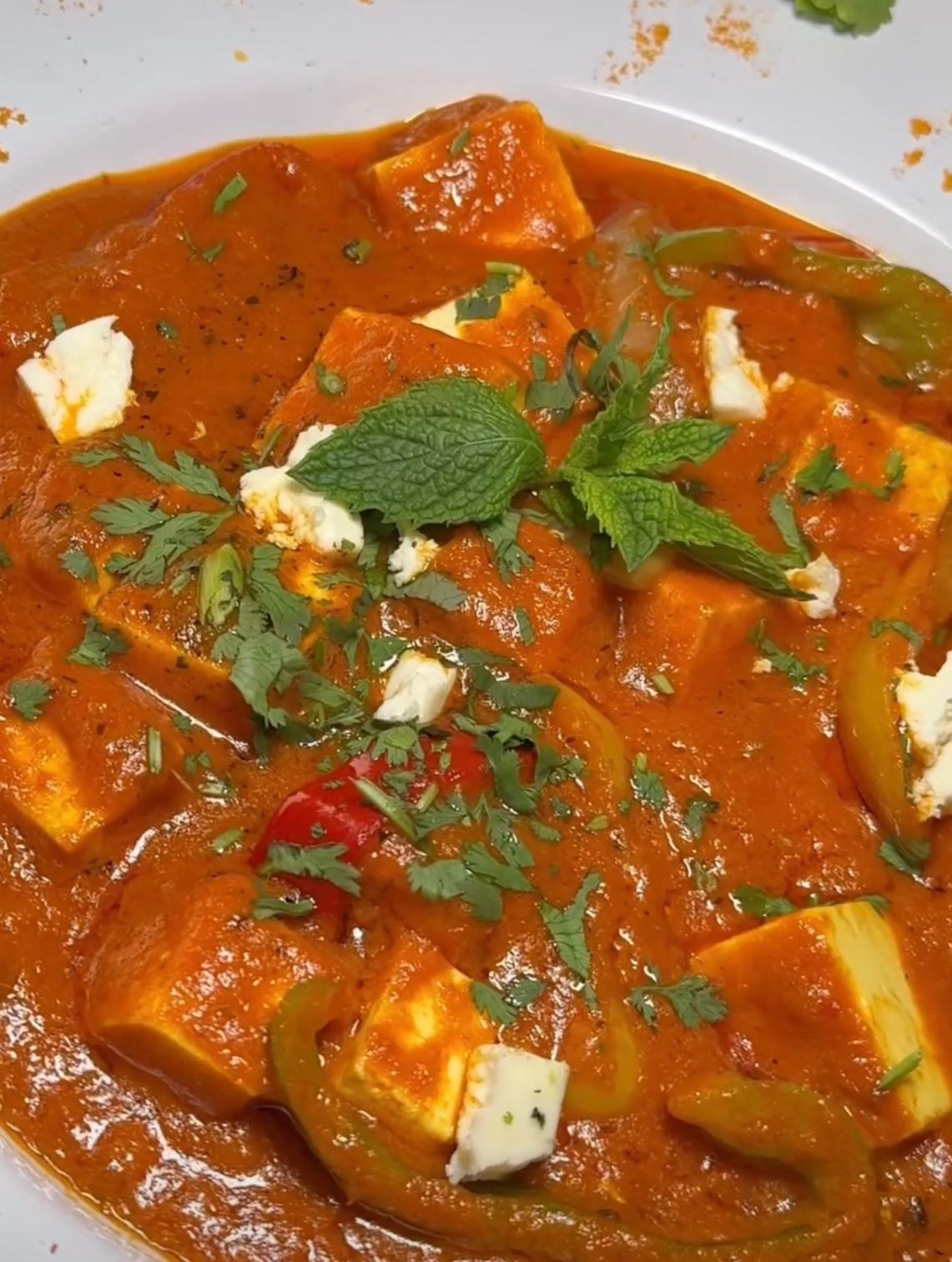 Paneer Butter Masala.