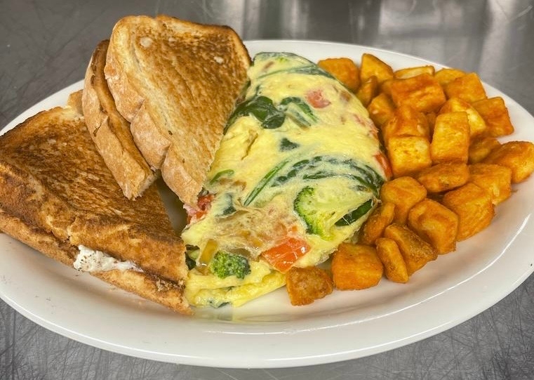 Veggie Omelet.