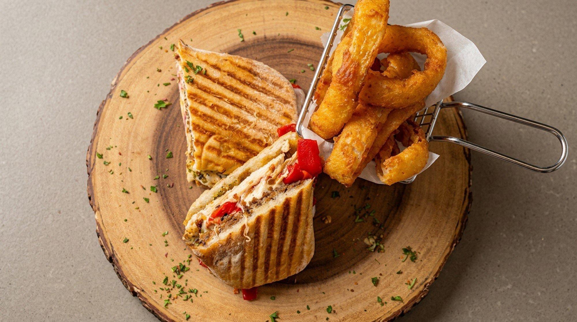 Grilled Chicken Panini.
