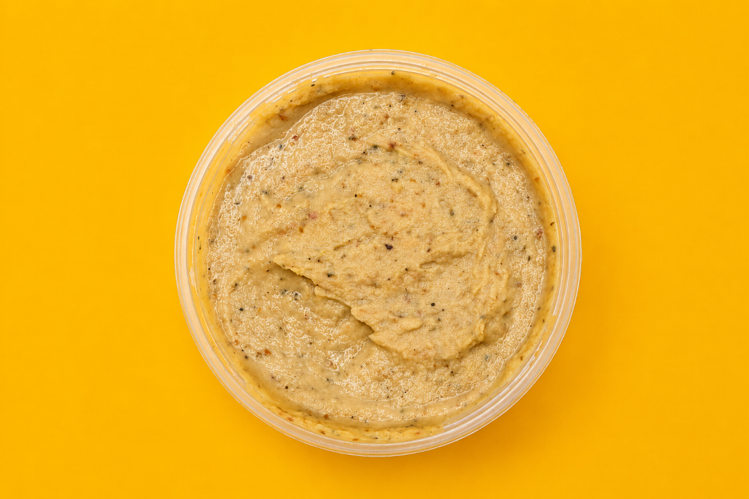 Zaatar Lemon Garlic Hummus.