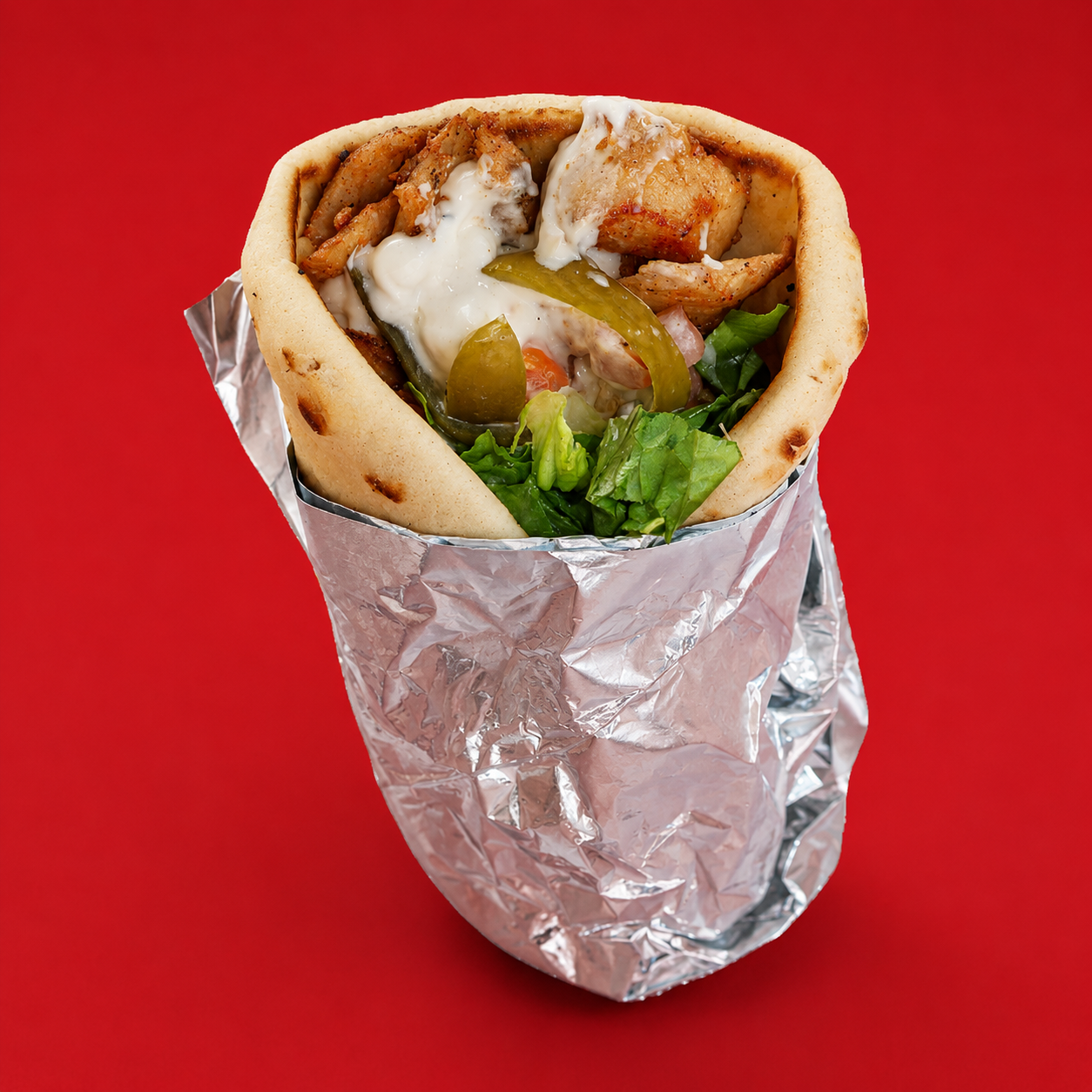 Chicken Shawarma Wrap.
