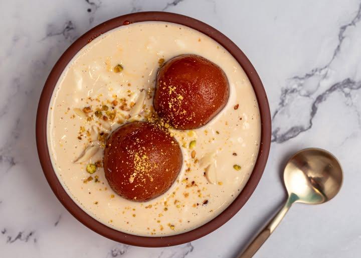 Rabri Gulab Jamun.