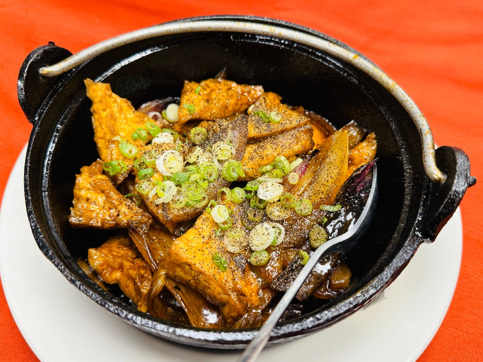 98-Caramelized Tofu in Clay Pot.
