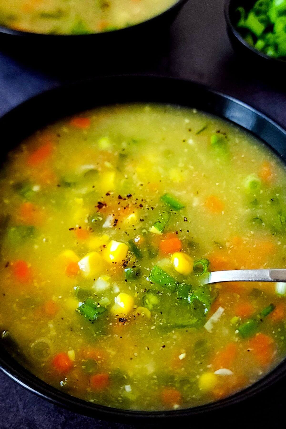 Corn Soup Veg.