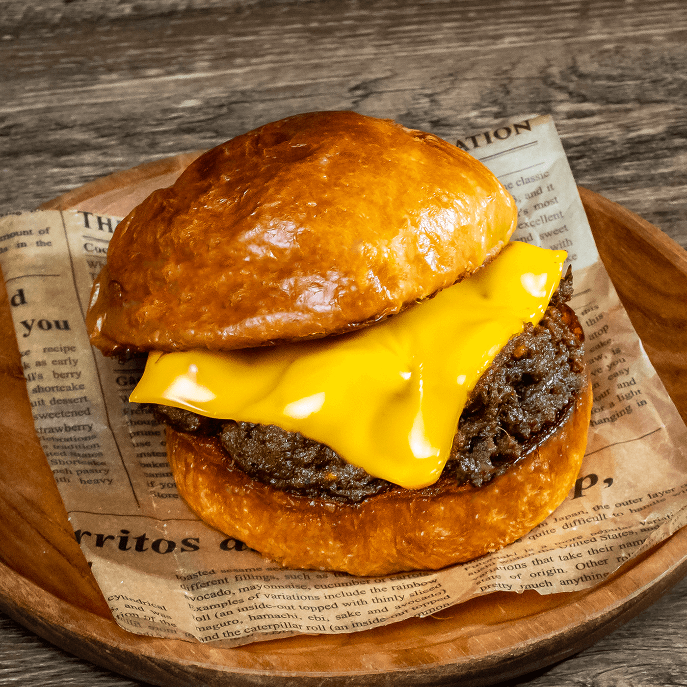 Double Cheese Burger.