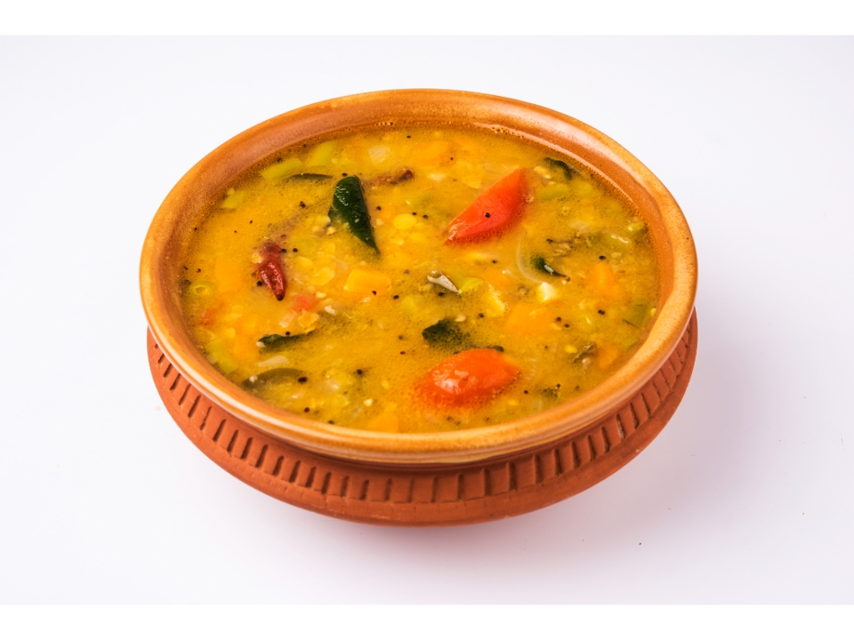 Vegetable Coconut Soup.