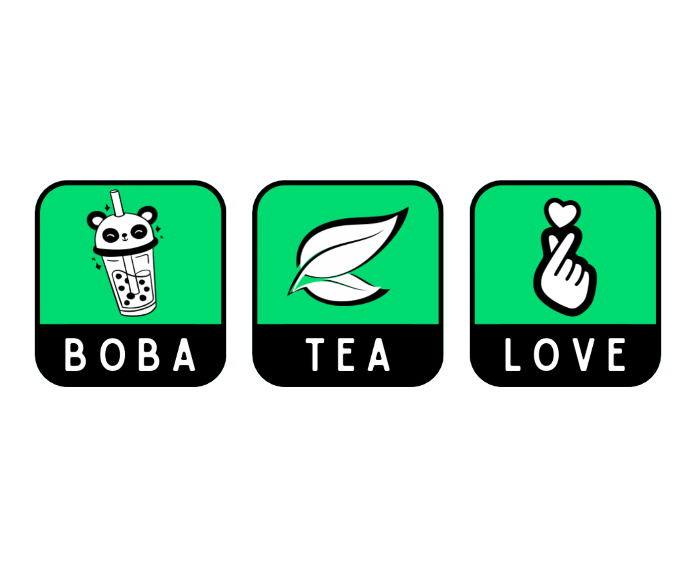 Tiger Milk Teas.
