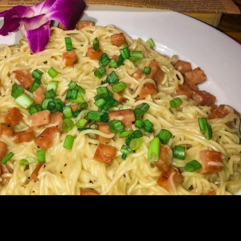 Ramen Carbonara.