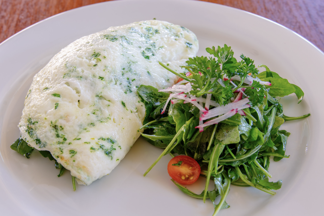 Herby Egg White Omelet.