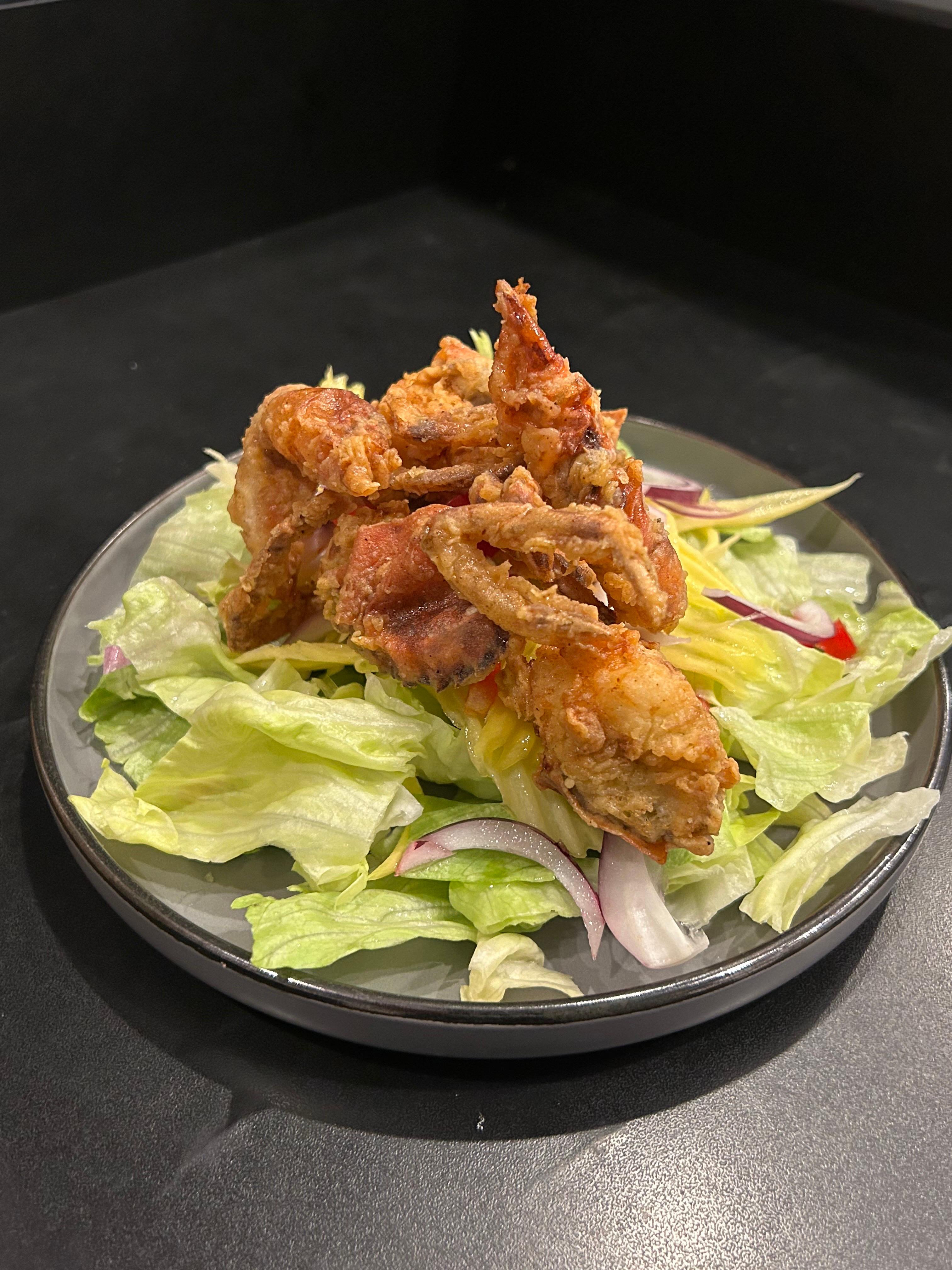 Soft Shell Crab Appetizers.