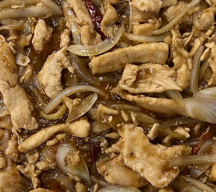 Sauteed Lemongrass.