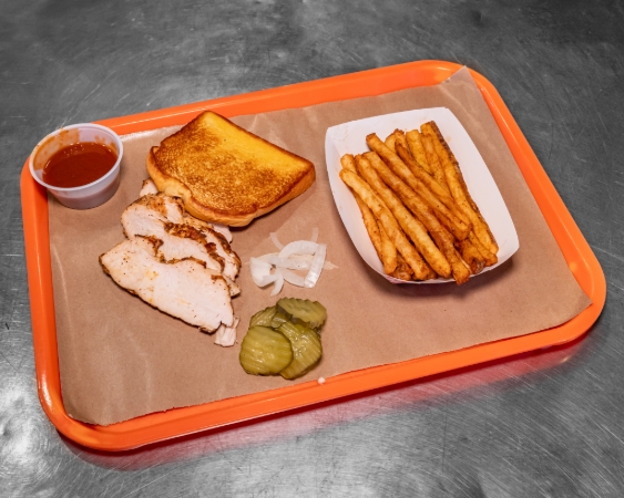Boneless Chicken Breast Plate.