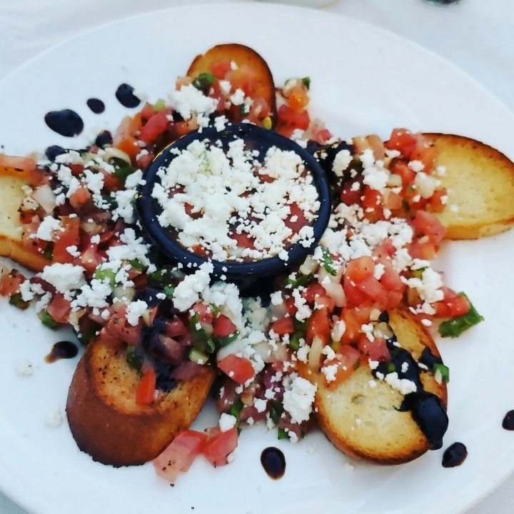Bruschetta.