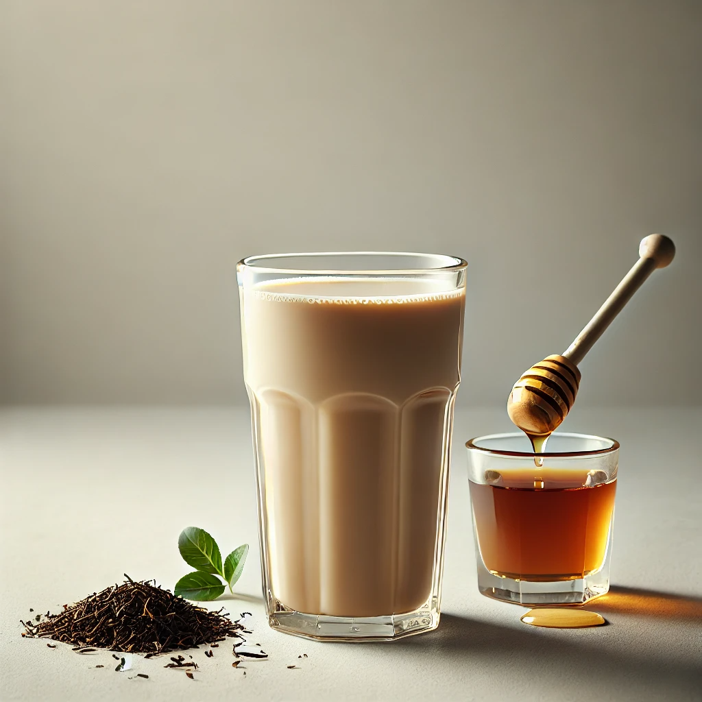 Assam Black Tea w/Sweet Cream.