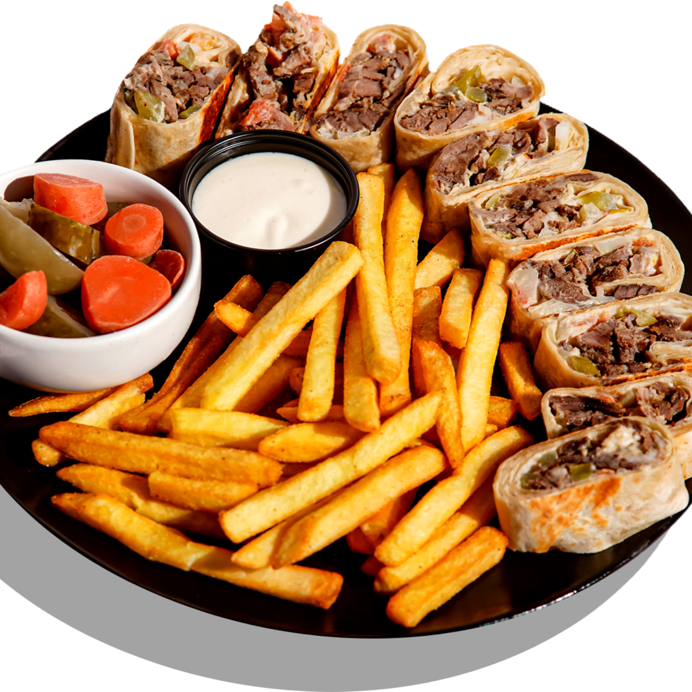 22.Beef Arabi with Fries.