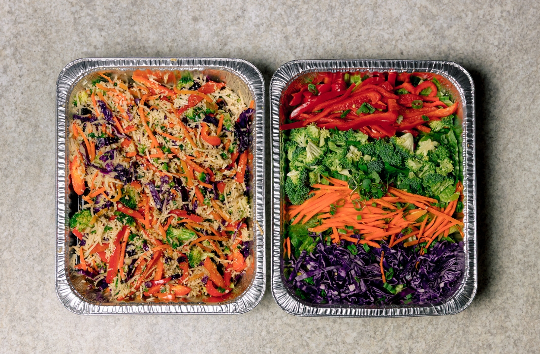 Thai Crunch Salad & Thai Stir Fry.