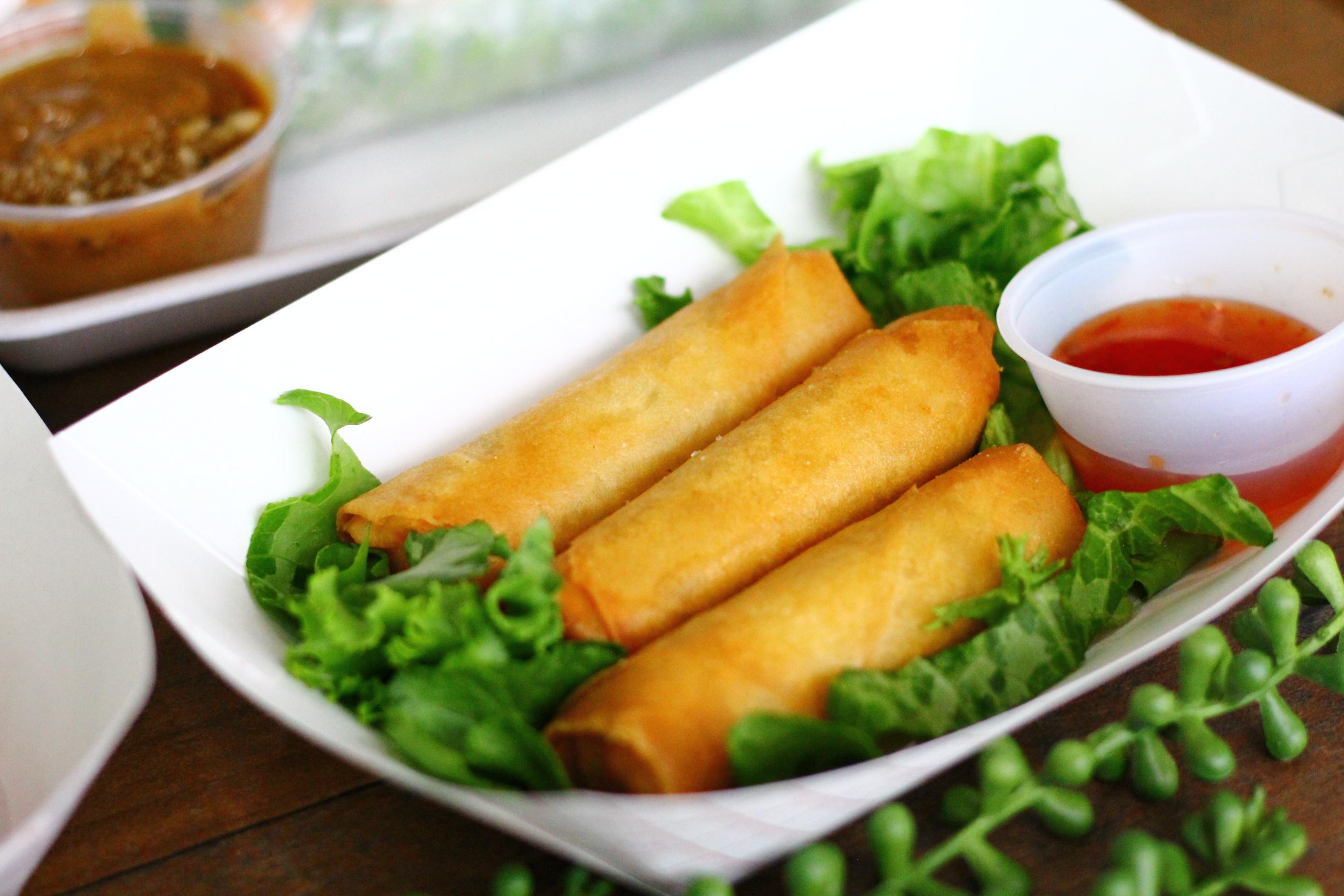 3 Eggrolls.