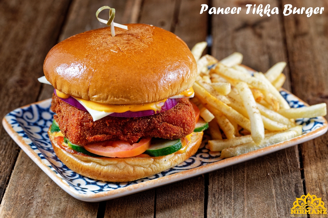 Bombay Veg. Burger.
