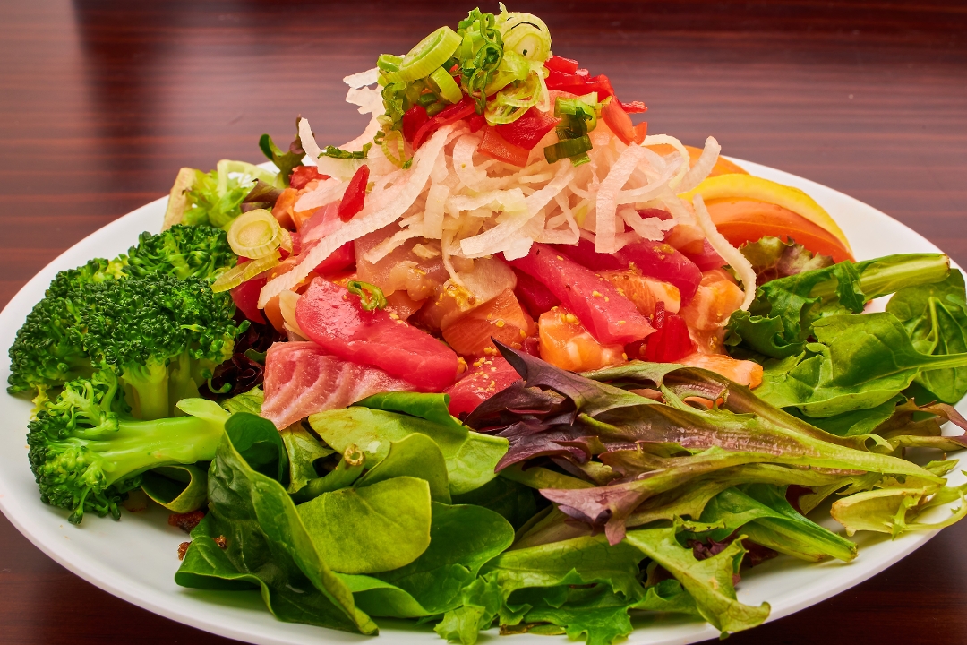 Sashimi Salad.