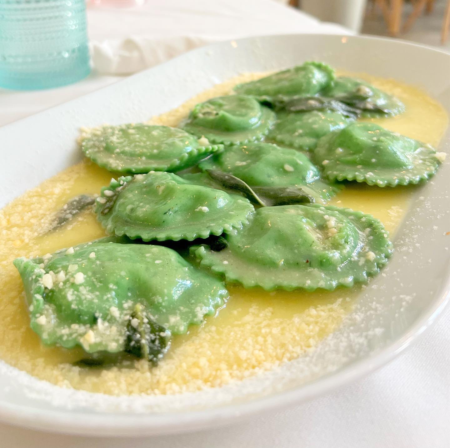 Ravioli Ricotta & Spinach.