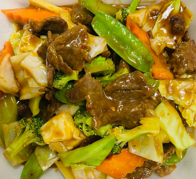 Beef with Vegetables D.