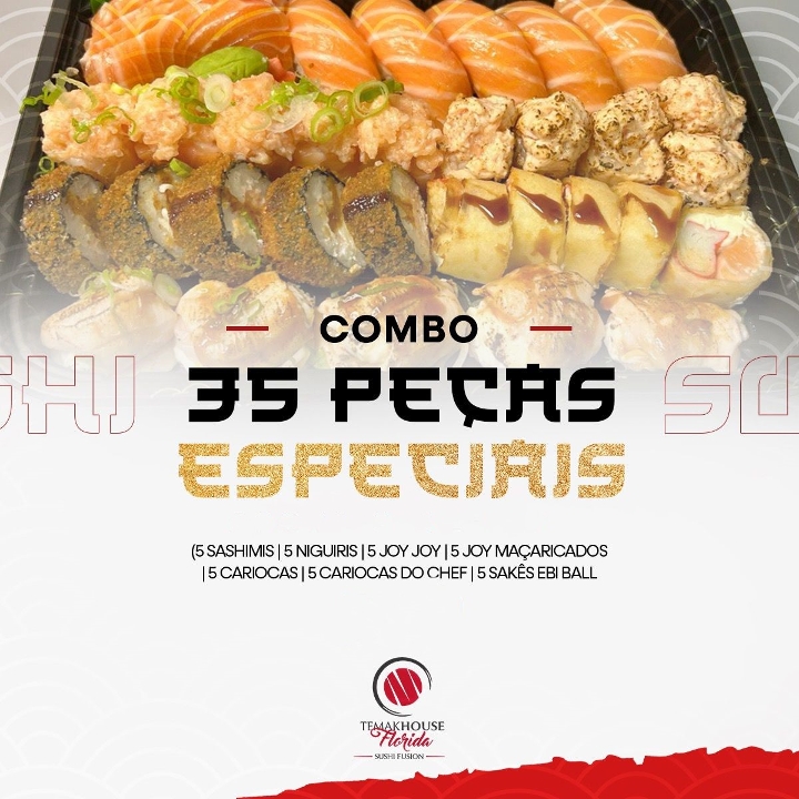 Combo Especial - 35 Peças.