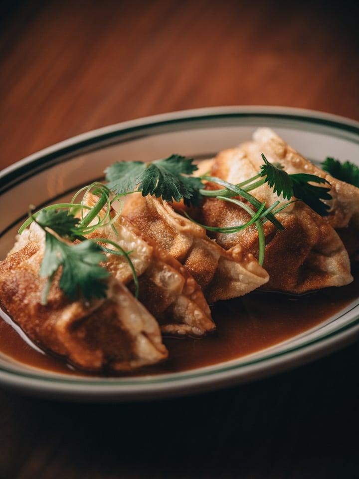 Crispy Gyoza.