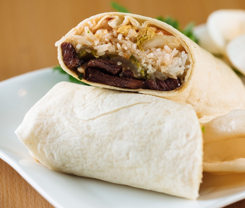 Korean BBQ Burrito.