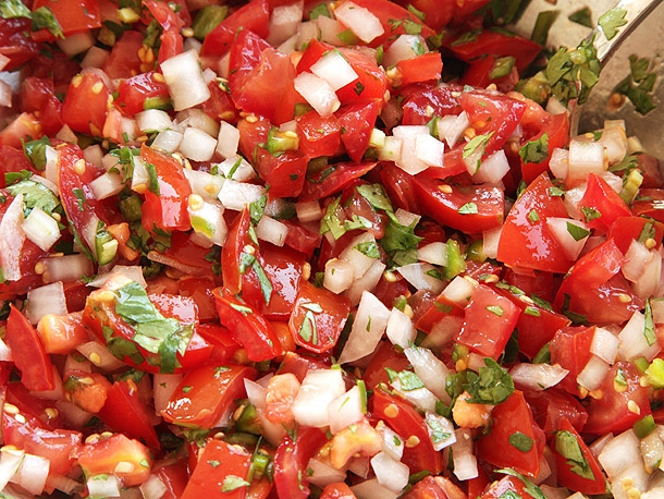 1/2 Pint Pico de Gallo.