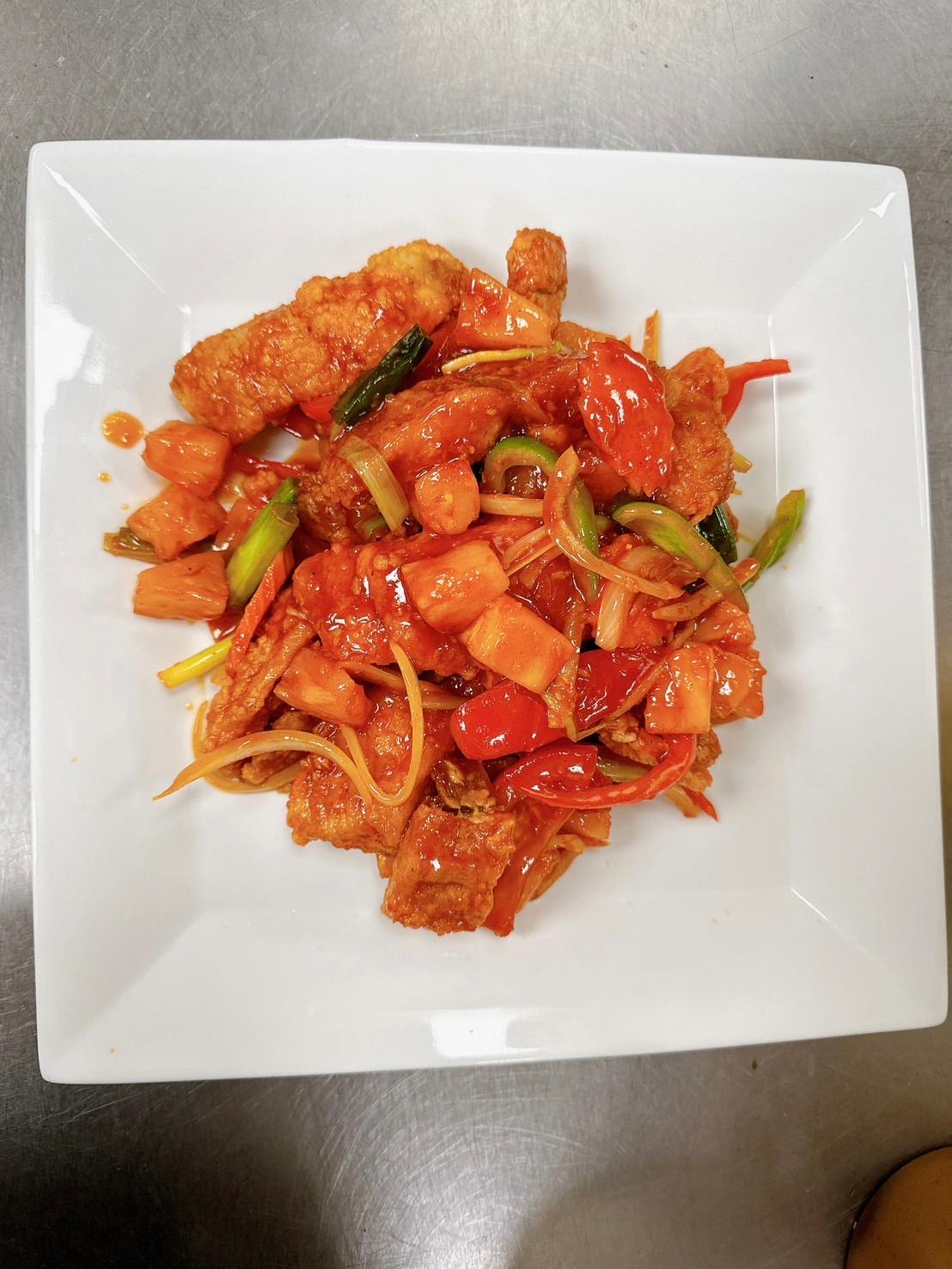 Sweet & Sour Catfish.