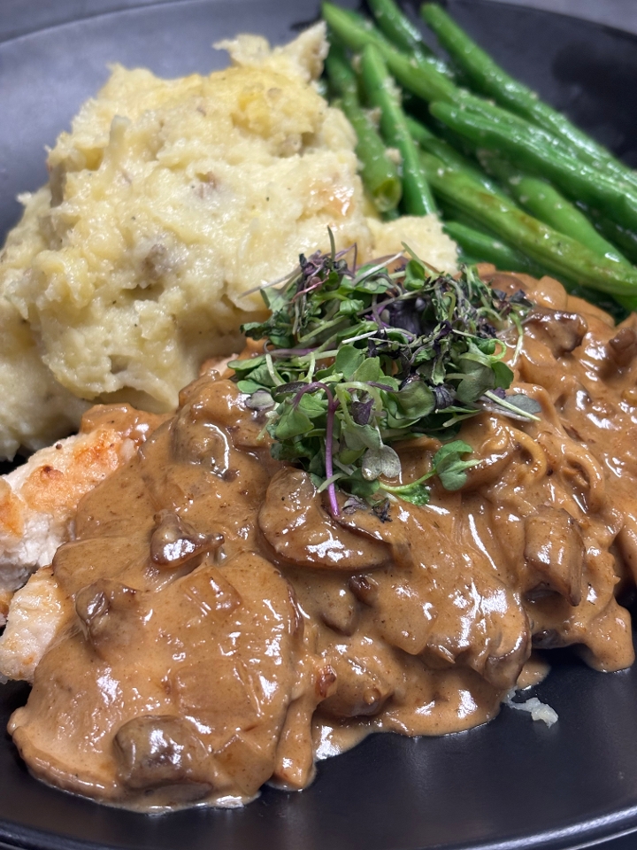 Chicken Marsala.