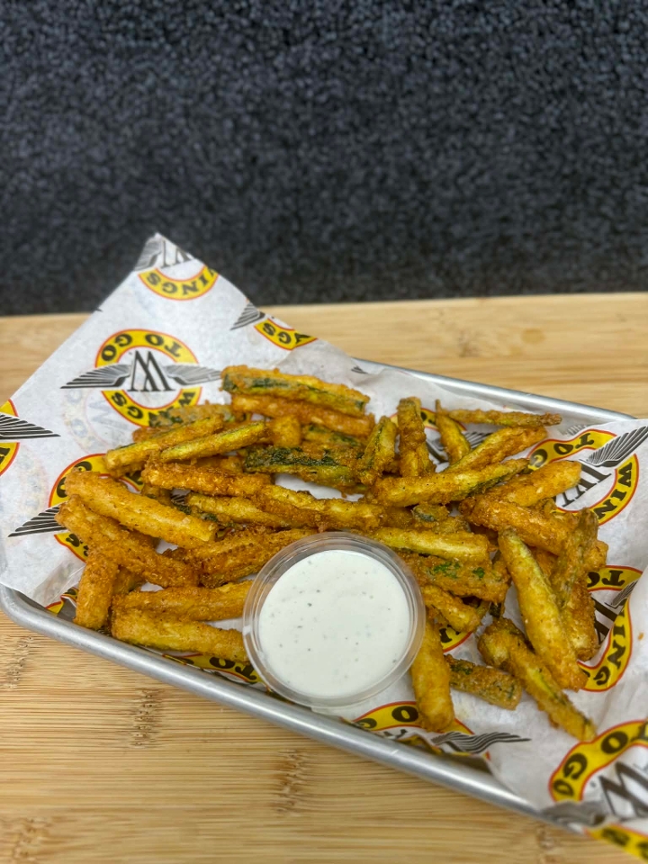Fried Zucchini Sticks.